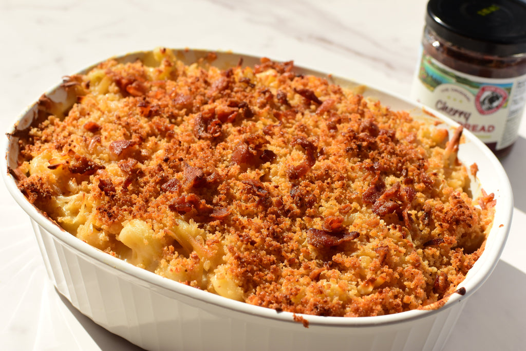 Cherry White Cheddar & Bacon Mac and Cheese