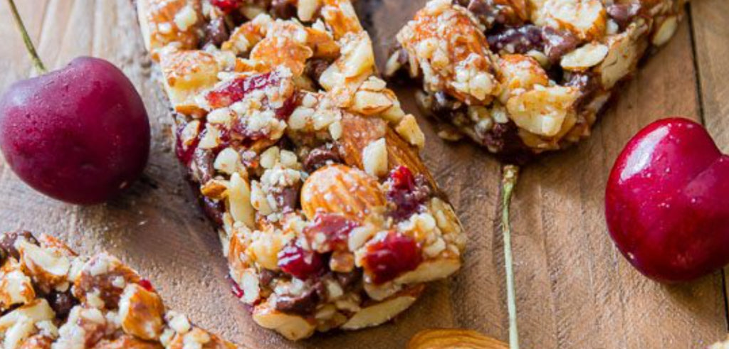 Chocolate Cherry Snack Bars