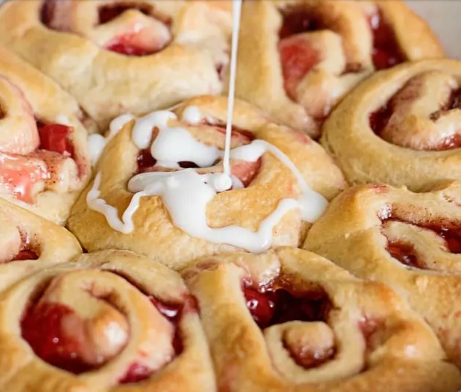 Cherry Cinnamon Rolls